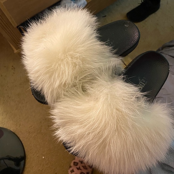 Shoes - Fur slides